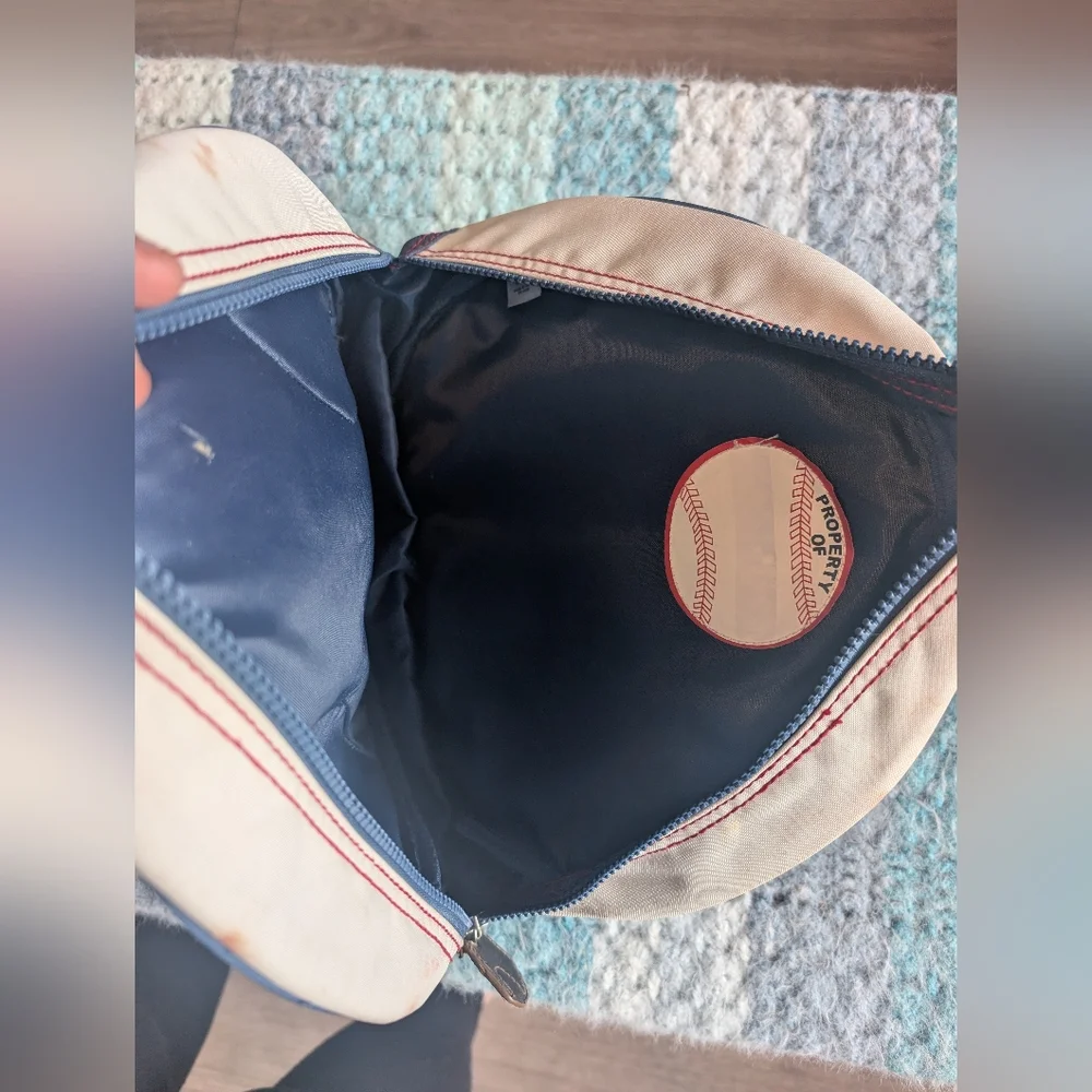 GAP Kids‎ Baseball Backpack - Cream and Red
